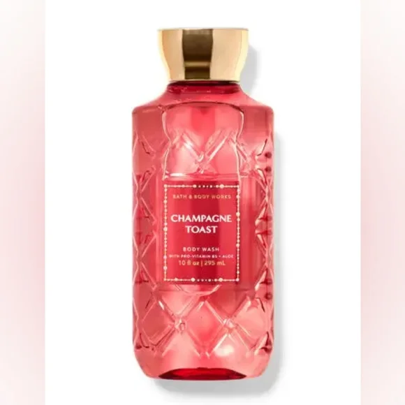 🏷️NEW Bath & Body Works Champagne Toast Holiday Gift Bag, Set of 4 Items - Picture 3 of 11